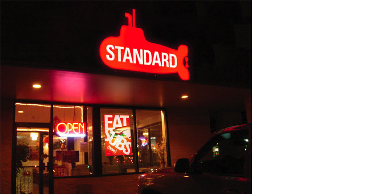 Store front.
